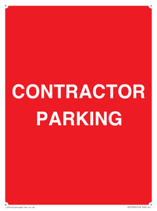 CONTRACTOR PARKING